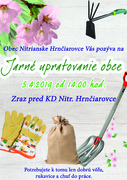 Jarné upratovanie